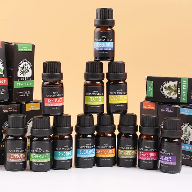 Pure Plant Natural Aromatherapy Diffusers Essential Oil For Aroma Lavender Lemongrass Tree Air Care Massage Relax | Красота и