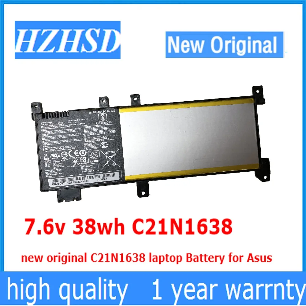 

7.6v 38wh C21N1638 new original C21N1638 laptop Battery for Asus