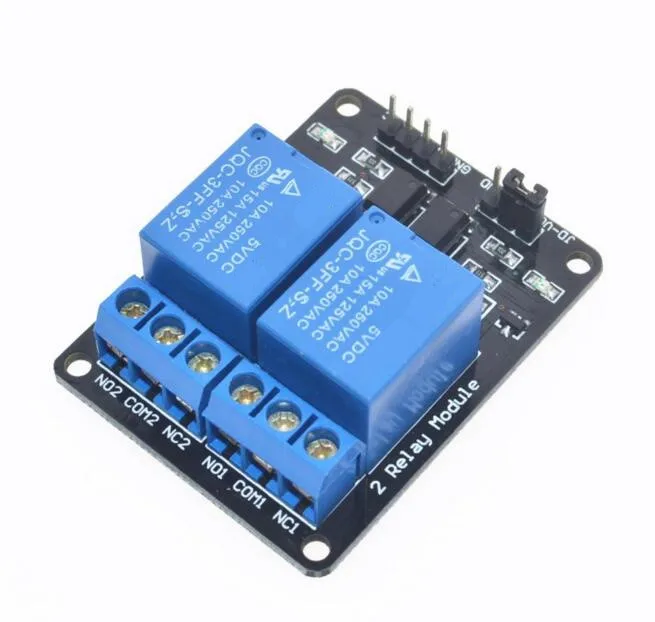 1PCS 5V 2 Channel Relay Module Shield for Arduin ARM PIC AVR DSP Electronic | Электроника