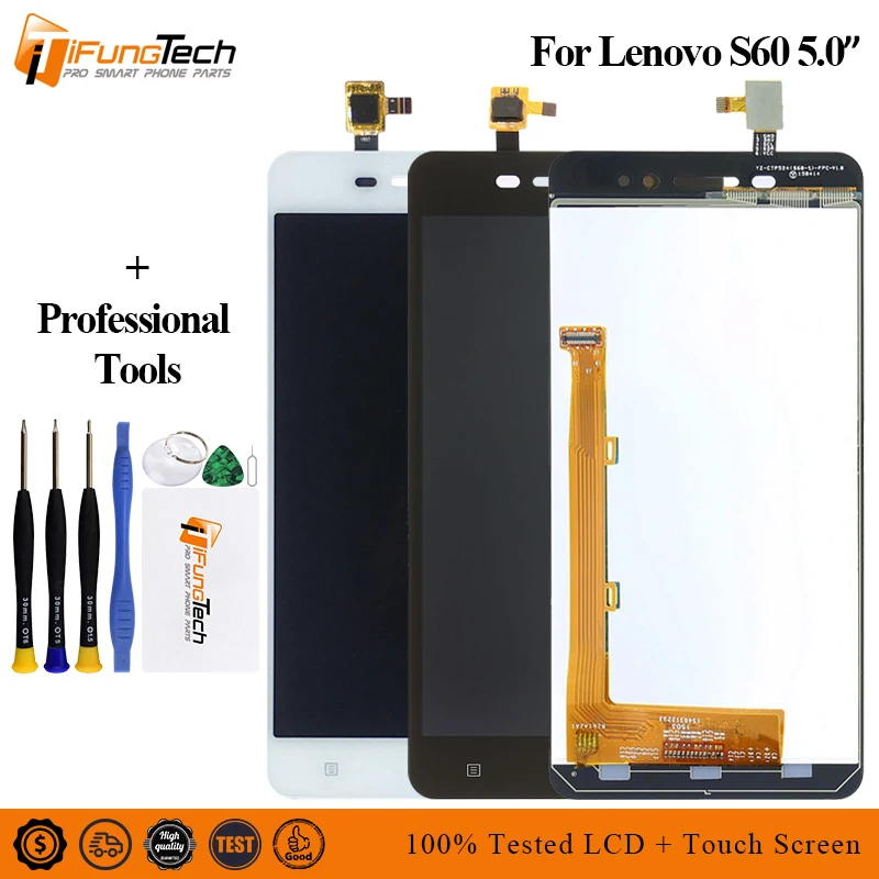 Для Lenovo s60 S60W S60T S60A S60-a ЖК-дисплей кодирующий преобразователь сенсорного экрана в