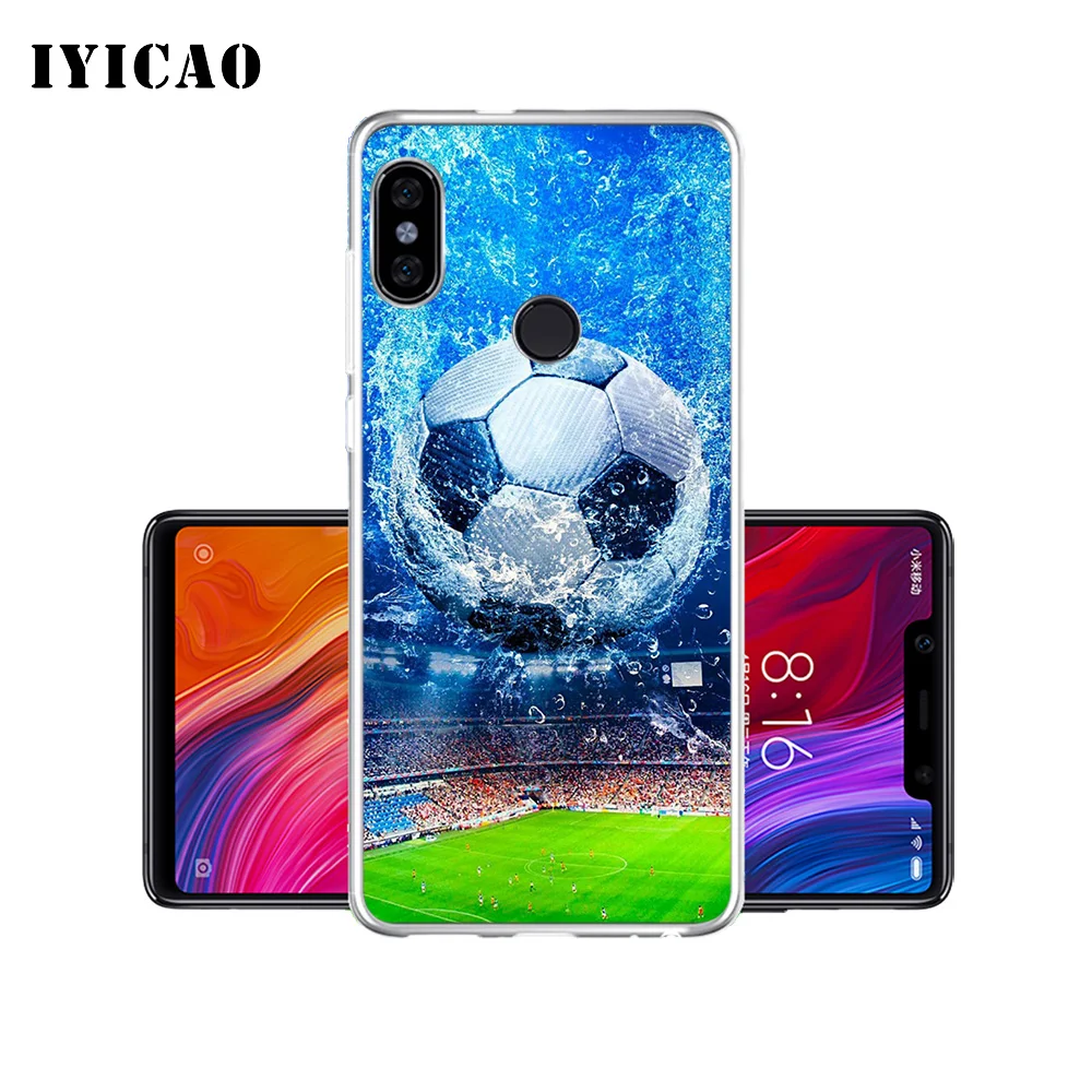 Мягкий силиконовый чехол для телефона IYICAO Fire Football sky moon Xiaomi Redmi 4A 5A 6A Note 7 6 5 Pro Plus 4X