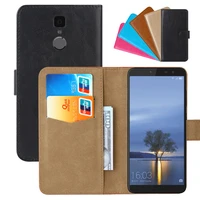 luxury wallet case for hisense f24 infinity h11 lite pu leather retro flip cover magnetic fashion cases strap