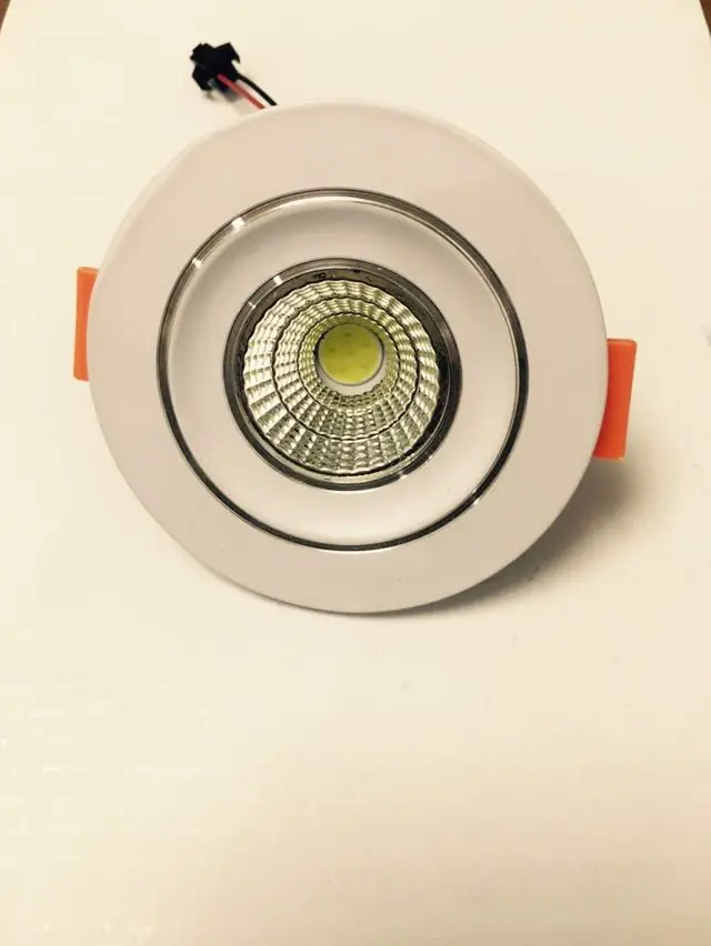 Затемнения мини светодиодная лампа свет dc12v 10 шт./лот 75mm Кабинета лампы 3 w высокой