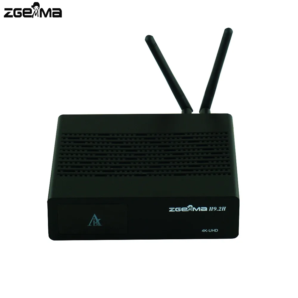 2 шт./лот zgemma h9.2h 4K спутниковый тв приемник dvb s2x + c/t2 со встроенным wi fi|Спутниковое