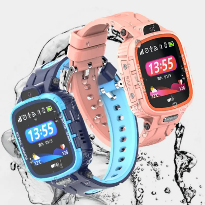 IP67 водонепроницаемые Смарт часы GPS WIFI для детей трекер телефон смарт Дети SOS