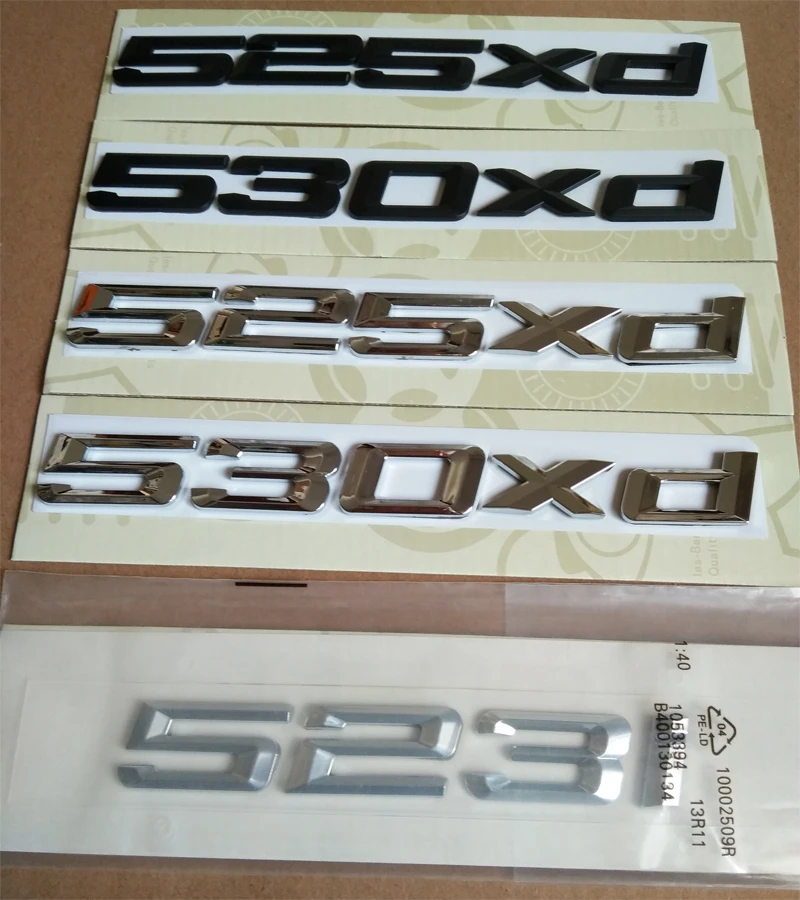 Новая оригинальная модель M Power performance xdrive для BMW M5 E60 E61 525xd 530xd|emblem sticker|sticker for bmwm |