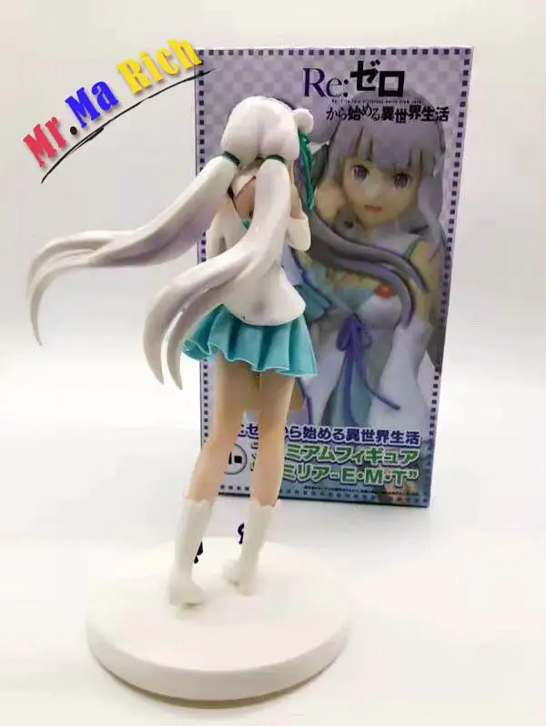 Аниме Re: жизнь в другом мире от Zero Emilia Blue Dress Ver Doll 20 см NIB|anime|dolls animeanime doll |