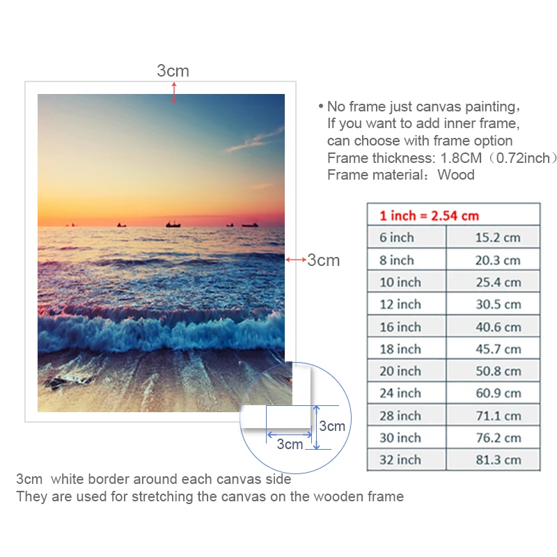Картины на холсте модульные настенные художественные 5 шт. синие и фиолетовые