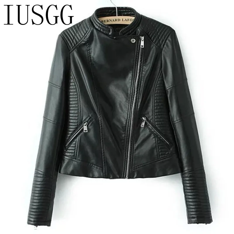 Куртка женская Байкерская кожаная на мягкой молнии|leather jacket women|leather women coatjaqueta de