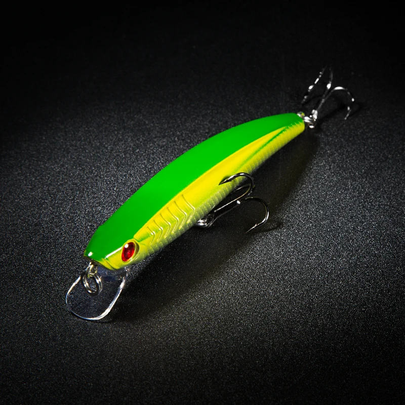ZUKIBO Высокое качество Длинные литья Гольян рыболовные приманки плавающий 90 мм 9 г