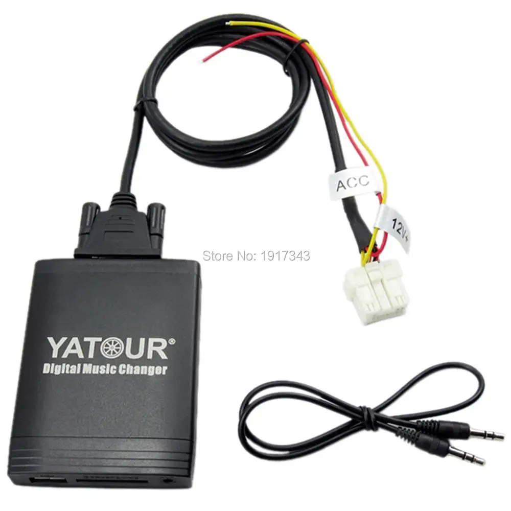 Автомобильный адаптер YATOUR AUX MP3 SD USB для замены музыкальных CD дисков NISSAN 350Z 2003 2011