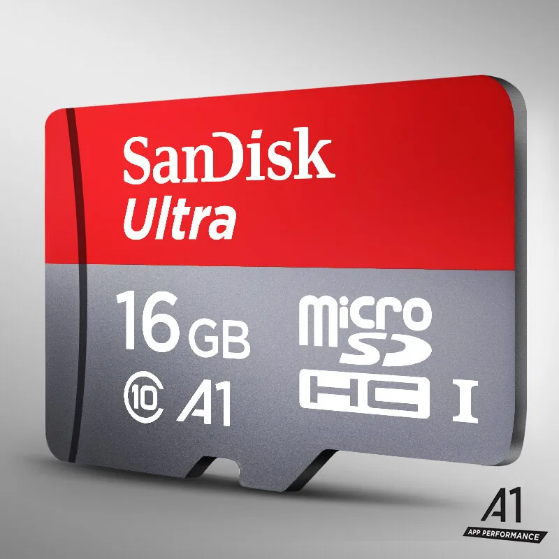 SanDisk microSD карта 256 ГБ 200 128 Гб 64 32 16 microSDHC/SDXC UHS-I памяти до 98 МБ/с./с скорость чтения для