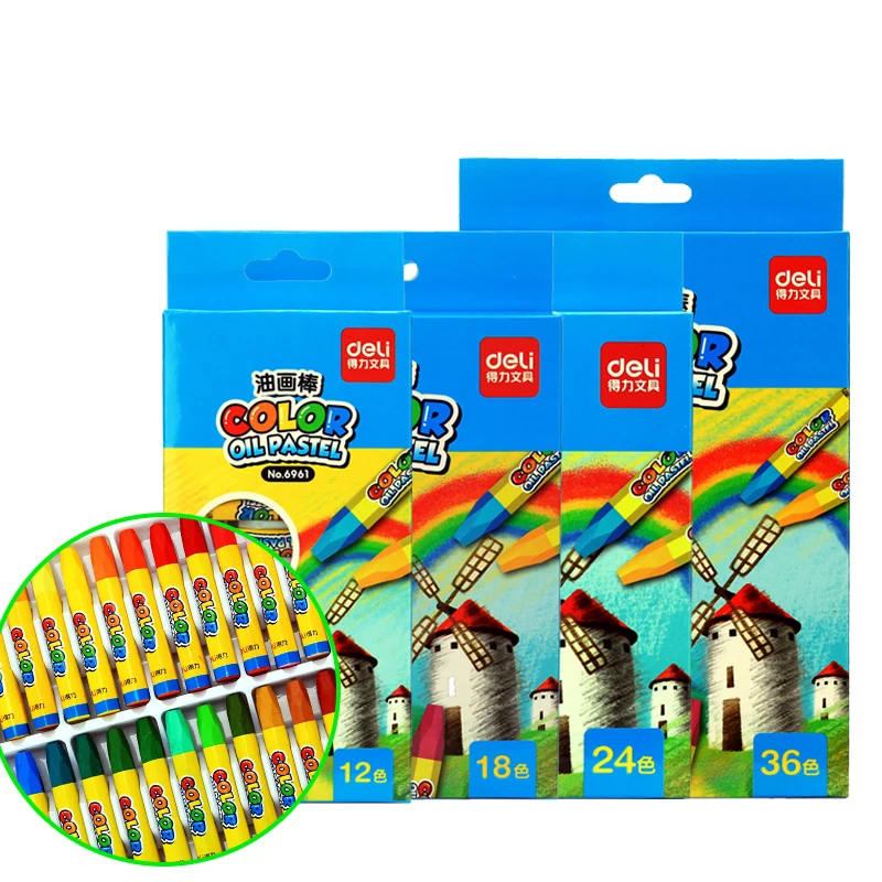 5 компл. 24/36 Цвета Crayon Pastel Art Pen Рисунок живопись граффити ручка для детей Школа