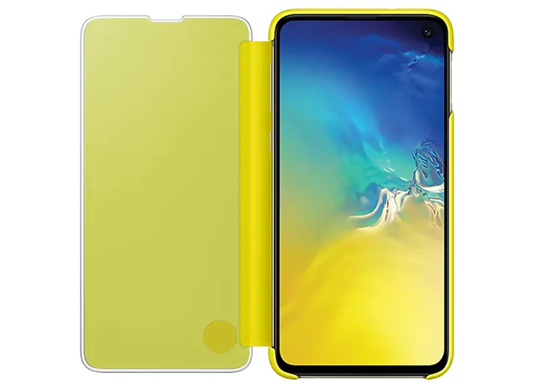 Для Samsung GALAXY S10 S10E G9700 + S10Plus A для SAMSUNG Оригинальный чехол Mirro прозрачный