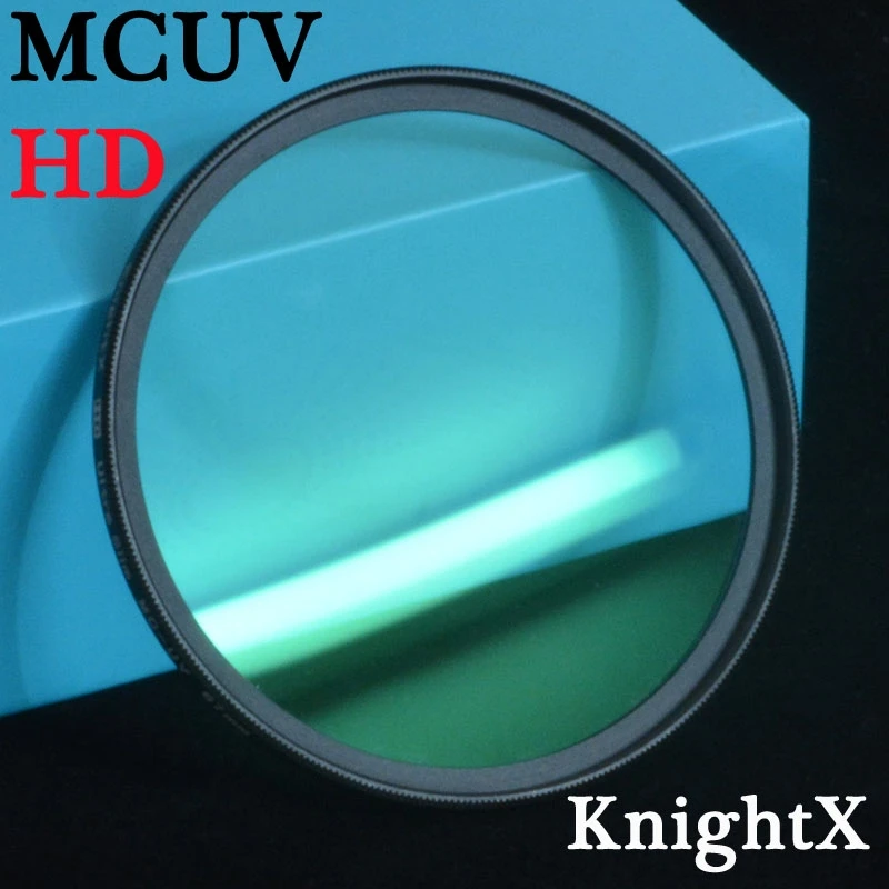 Фильтр KnightX HD MC UV MCUV для Pentax Sony Nikon d5300 600d d3200 d5100 d3300 550D 600D lentes d5500 d7200 49 52 мм 58 67