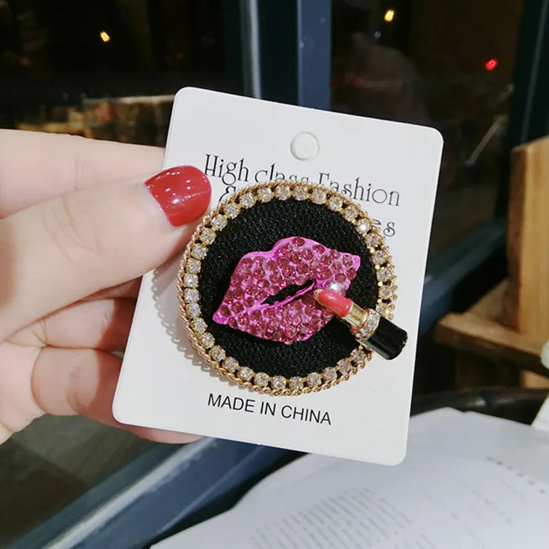 Ретро Винтаж Небольшой аромат регулировочное колесико 5 слово значок брошь с