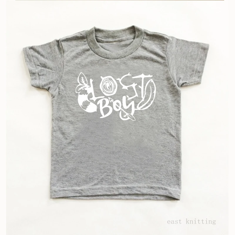 

DERMSPE Summer O-Neck Kids Girls Boys Cartoon Cotton Short Sleeve Letter Clothes Children Tops Kids Baby T-shirt Trend Hot Stely
