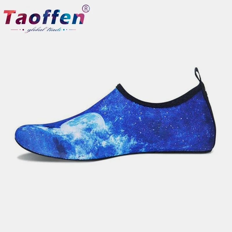 Мужские кроссовки для серфинга Taoffen синие мягкие дышащие повседневные больших