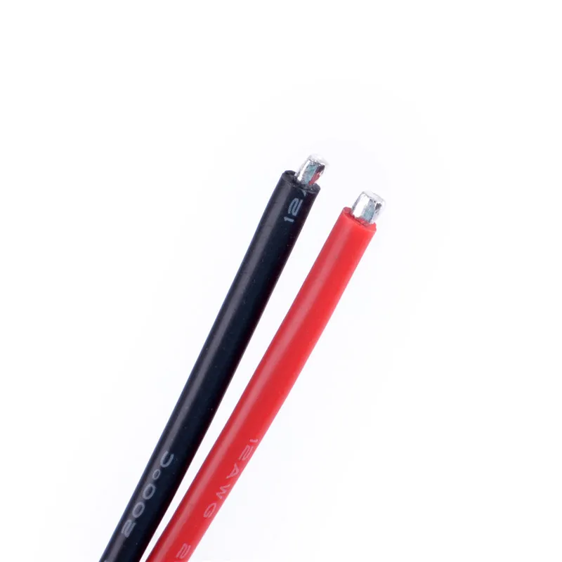 2 шт. силиконовый штекер Deans 10 см 14AWG|Детали и аксессуары| |