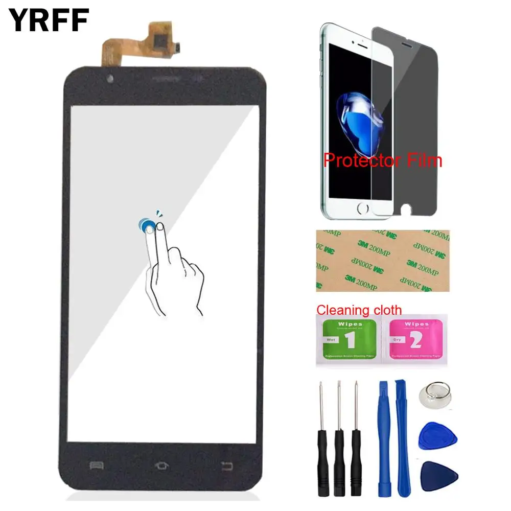 

Переднее Сенсорное стекло YRFF 5,5 ''для мобильного телефона BQ BQS 5505 BQS5505, сенсорный экран, дигитайзер, панель, стеклянные инструменты + Защитная ...