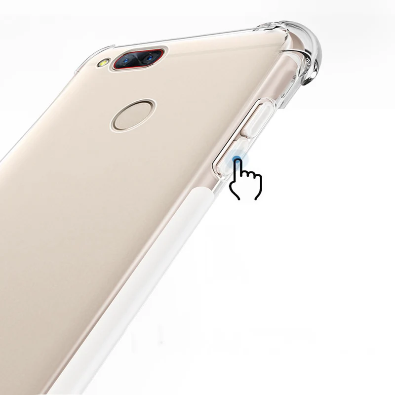 Чехол для Nubia Z17 Mini, мягкий прозрачный чехол из ТПУ с подушкой безопасности, чехол для телефона s для Nubia Z 17 Mini Z17Mini, задняя крышка
