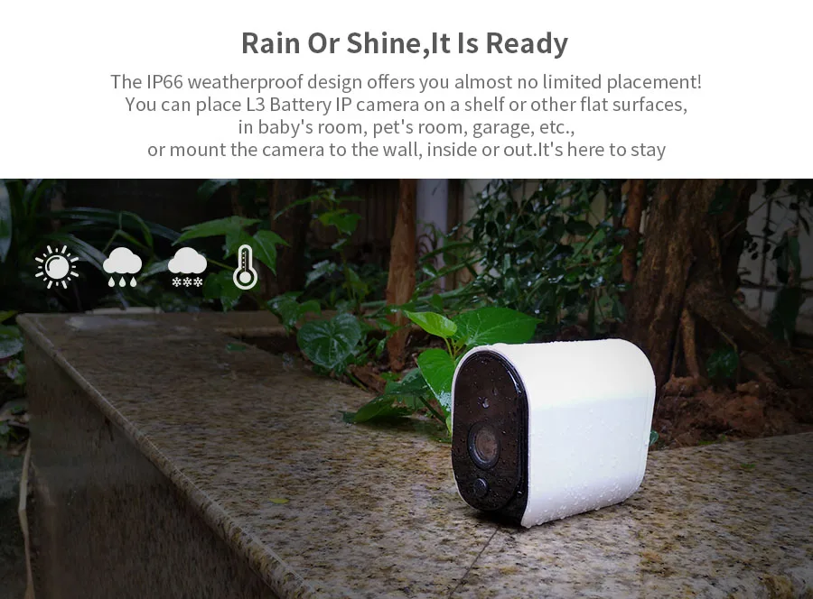 Xiaovv Smart 1080p с поддержкой водонепроницаемой ip-камеры, WiFi, беспроводная ip-камера для улицы, для помещений, H.265, детский монитор