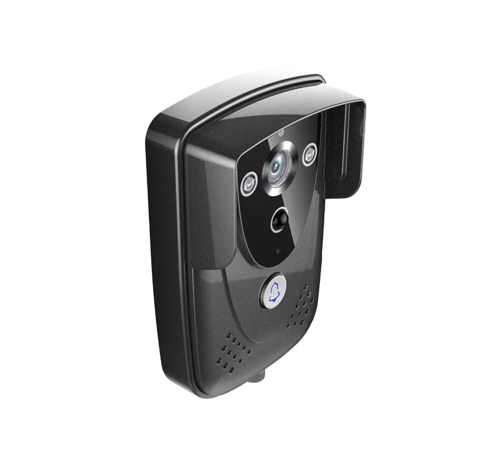 7 Inch Wifi Video Doorbell Support 20CH Wireless 433Mhz  RF Sensor Alarm System Video Door Phone