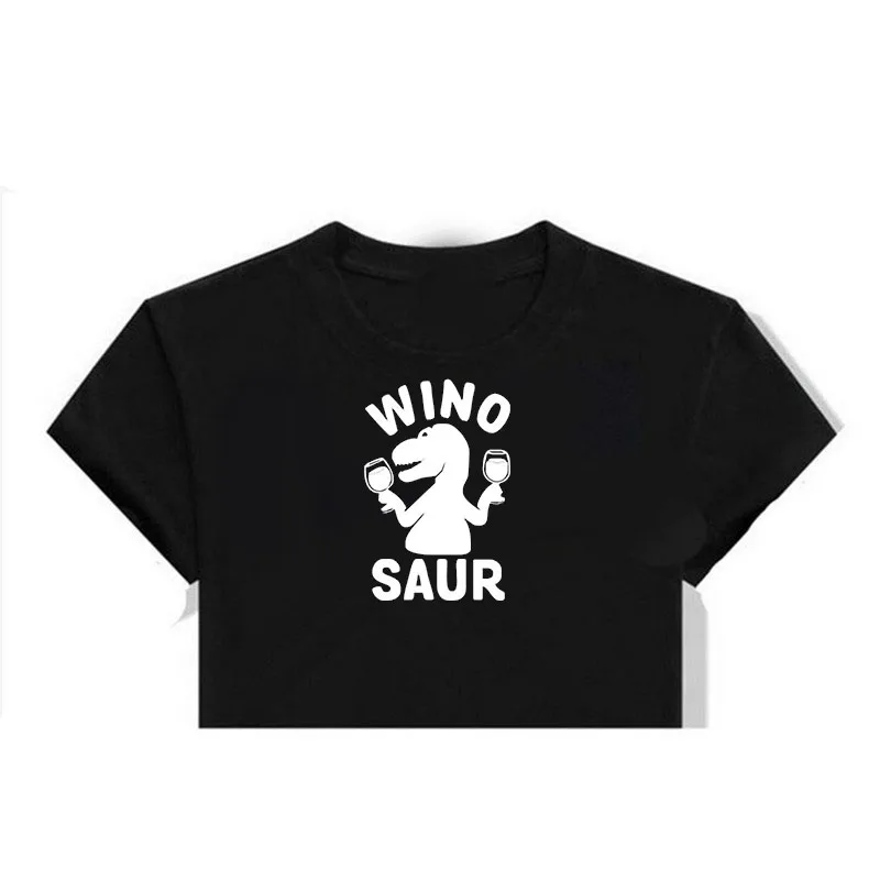 WINO SAUR Женская Футболка Harajuku Kawaii с единорогом женские топы футболка Femme