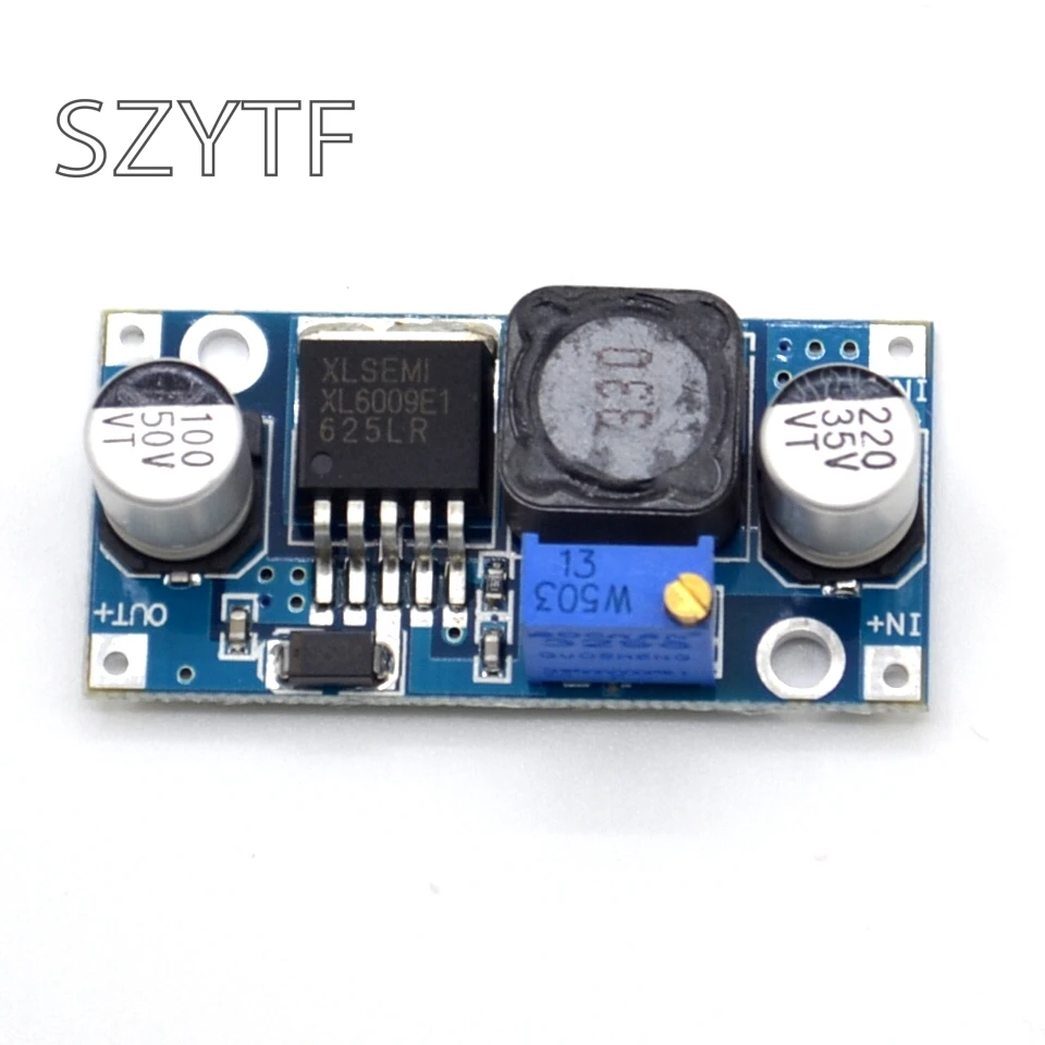 XL6009 DC-DC усилитель модуль питания модуль Выход Регулируемый супер LM2577 Повышающий Модуль
