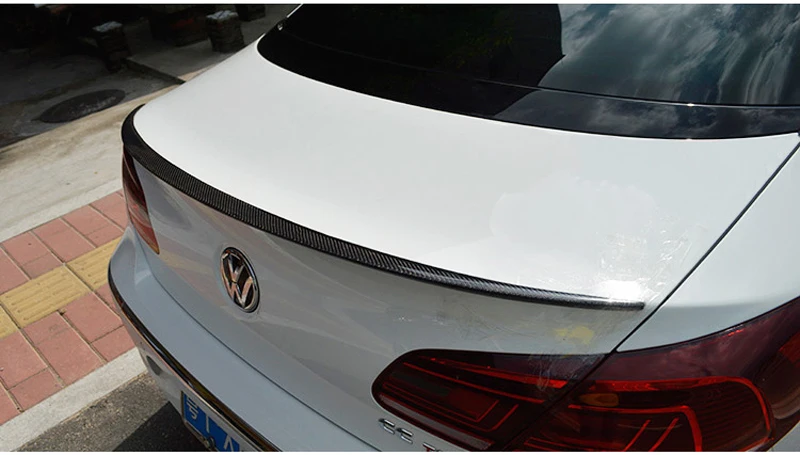 Спойлер для Volkswagen VW CC Passat 2009 2016 украшение багажника автомобиля заднее крыло в