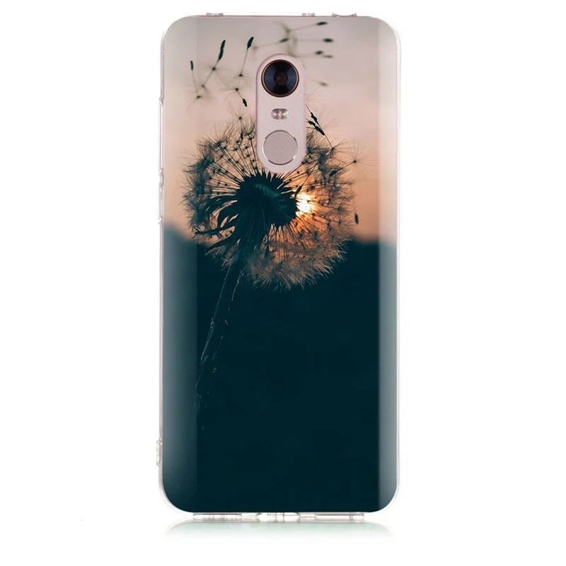 Роскошный чехол для Xiaomi Redmi 4X Note 3 Mi A1 4 Pro 4A 5 6 6pro 5A 6A TPU цветной мягкий с рисунком D122 |