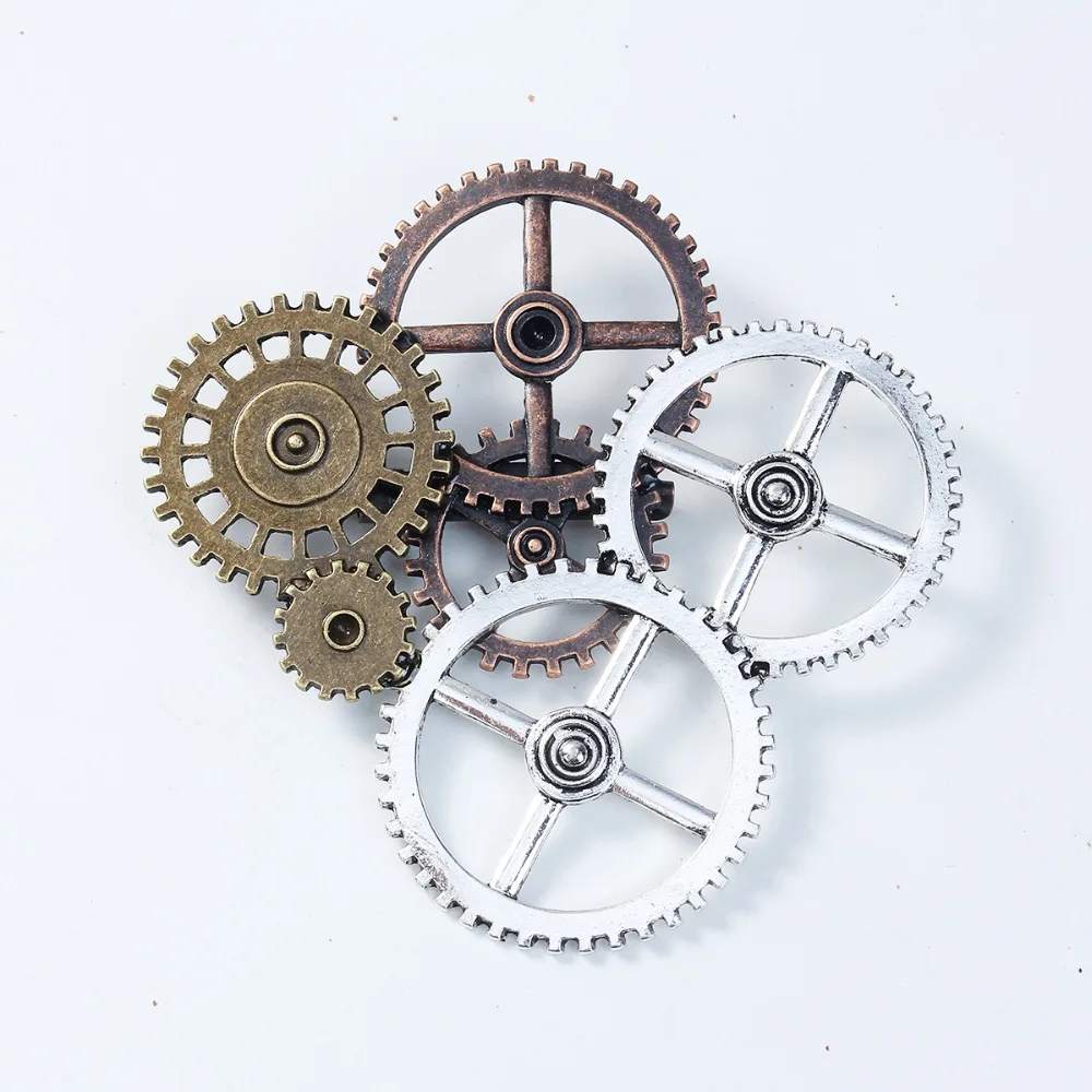 1 шт. брошь из цинкового сплава в стиле стимпанк|badge badges|silver badgecopper badges |
