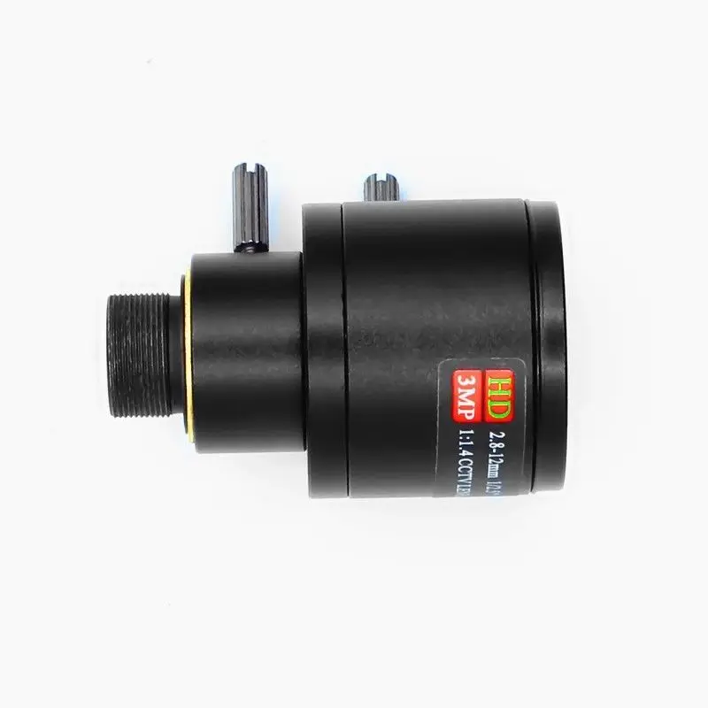 HD 3MP 2 8 12mm CCTV объектив с ручным фокусным зумом 8mm IR M12 для IP/CCD камеры|Запчасти CCTV| |