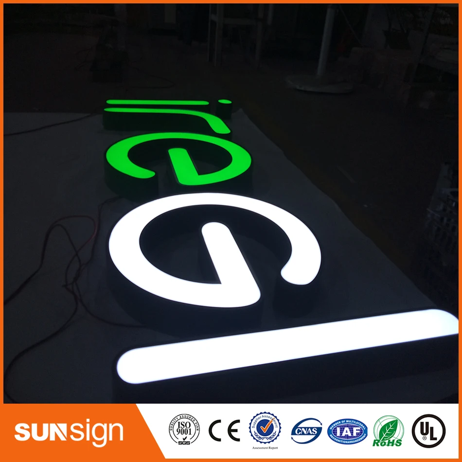 Светодиодный светильник Sunsign галогенное свечение оргстекло белый акриловый