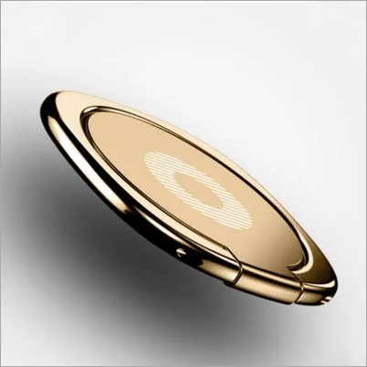 Gold Палец кольцо Мобильный телефон Смартфон Стенд держатель для iPhone 7 плюс samsung HUAWEI смартфон IPAD MP3 Автомобильный держатель Стенд - Цвет: Gold