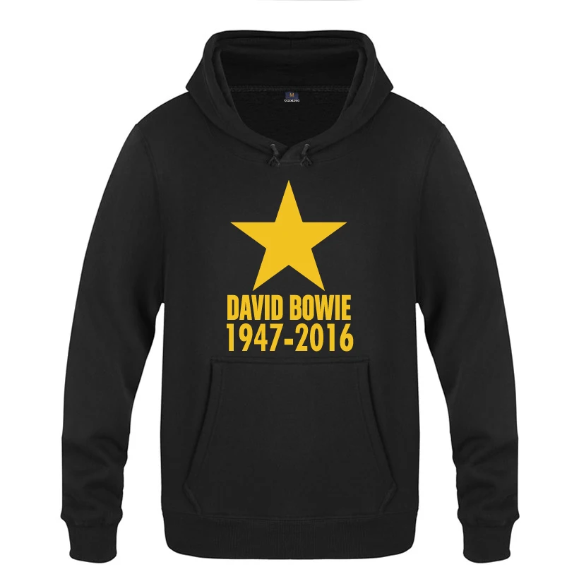 Мужской свитшот Blackstar Ziggy 1947 2016 David Bowie флисовый пуловер с капюшоном 2018|Мужские