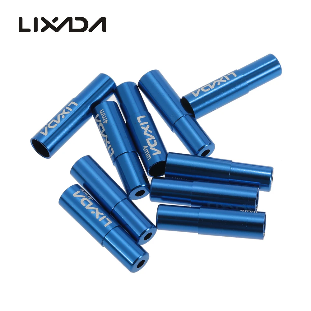 Lixada 10 шт. 4 мм/5 мм переключатель передач кабель корпус зажимные трубки Верхняя