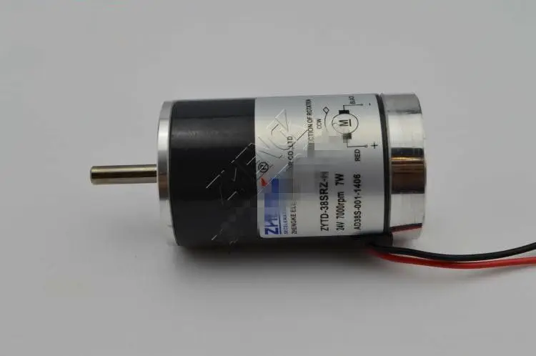 ZYTD-38SRZ-R миниатюрный двигатель постоянного тока реверсивная переменная скорость