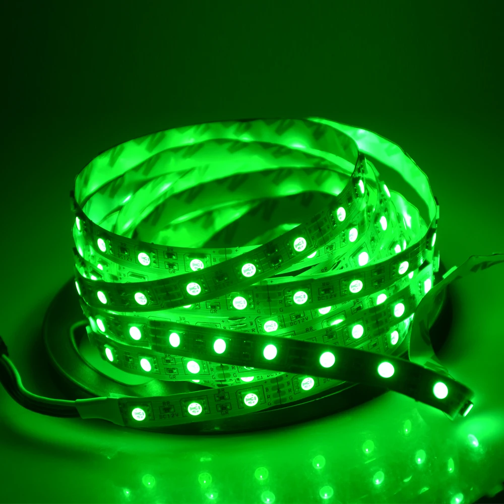 5 м 300 светодиодов 5050SMD RGB Светодиодная лента не Водонепроницаемая гибкая веревка