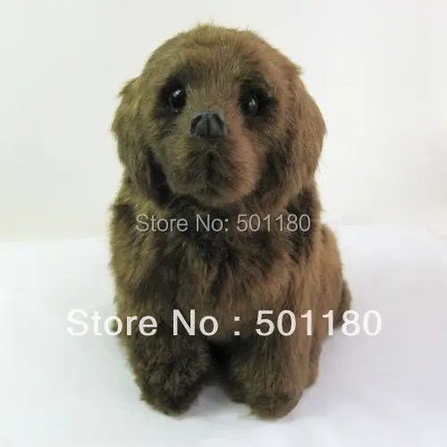 

free shipping model dog artificial dog toy