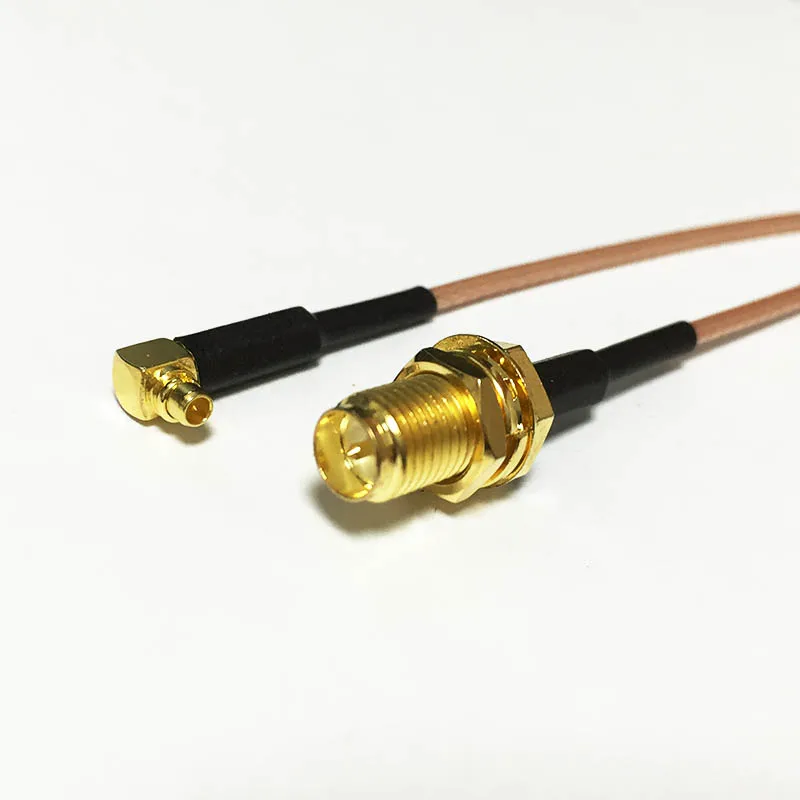 Новый модем Connexion кабель RP SMA гнездо Гайка переключатель MMCX штекер правый угол