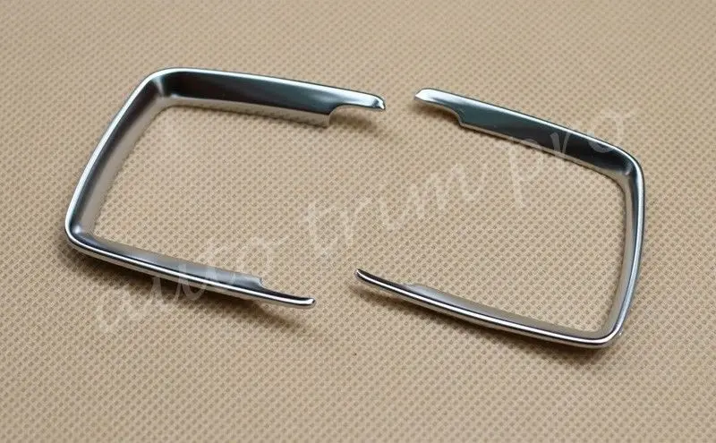 2X хромированная крышка переключателя света для BMW X5 3 4 серии F30 F34 F33 F32 F36 запчасти