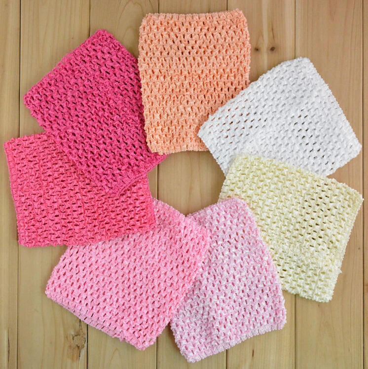 10 шт./лот бесплатная доставка однотонные Детские эластичные повязки на голову