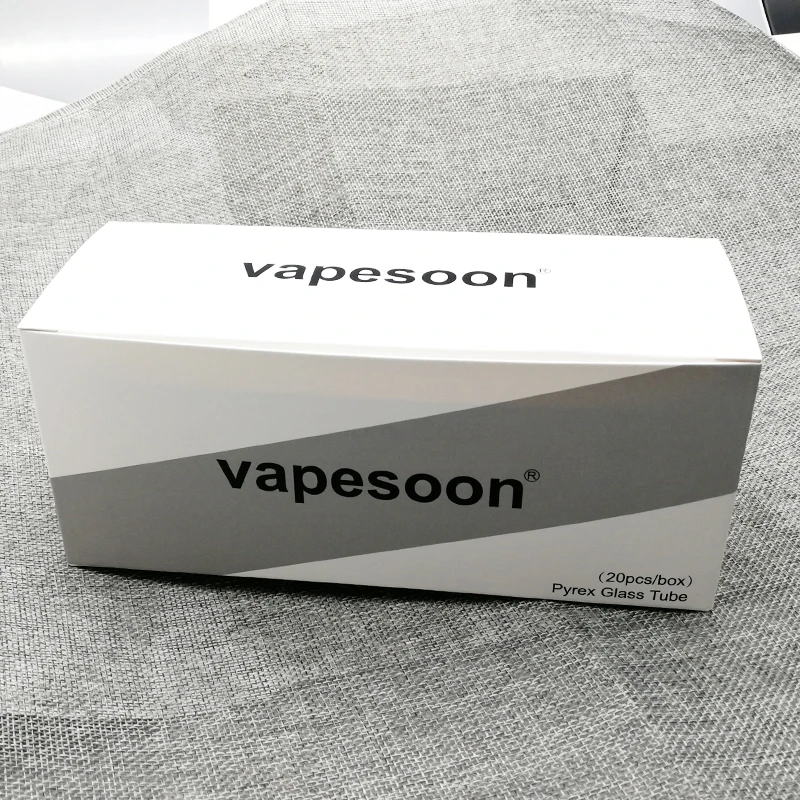 

20pcs original vapesoon Replacement Pyrex Glass Tube for JOMOTECH Royal 100 Tank Atomizer 3ml Capacity