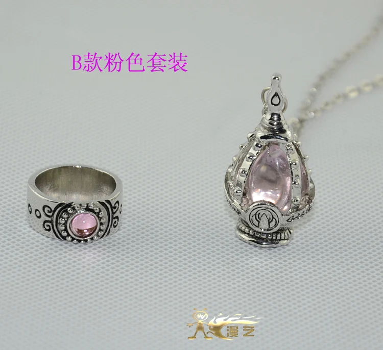 Набор Колец Puella Magi Madoka Magica Soul US6 #|cosplay necklace|cosplay vampirenecklace rabbit |