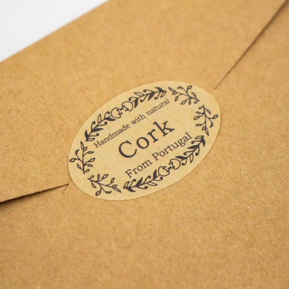 1unit Kraft packaging eco friendly jewelry package with Sticker L-032-C | Украшения и аксессуары
