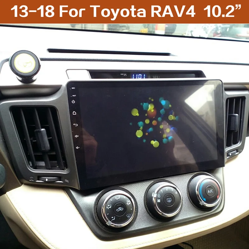 Автомобильный мультимедийный плеер FEELDO 10 дюймов Android 8 1 GPS Navi для toyota RAV4 2013 2019 с