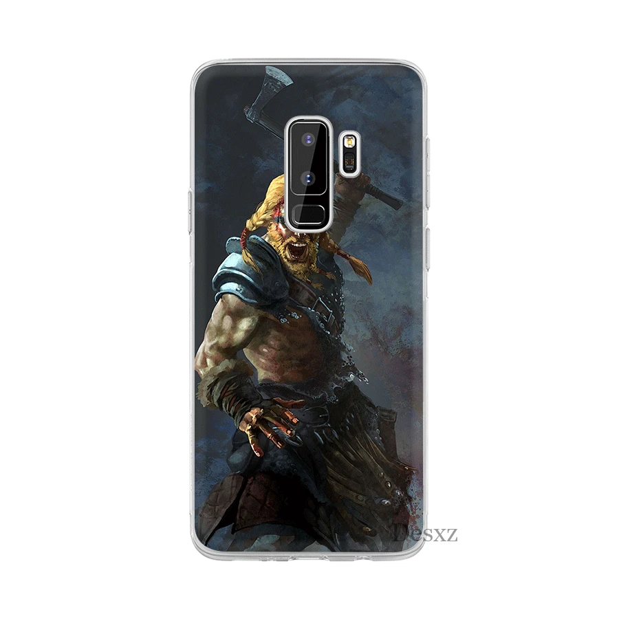 Чехол для телефона Desxz Vikings Samsung Galaxy Note 8 9 A10 A30 A40 A50 A70 M10 M20 M30 жесткий чехол |