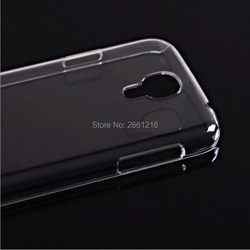 S4 i9500 Жесткий ПК чехол ультра тонкий прозрачный жесткий пластиковый Защитная