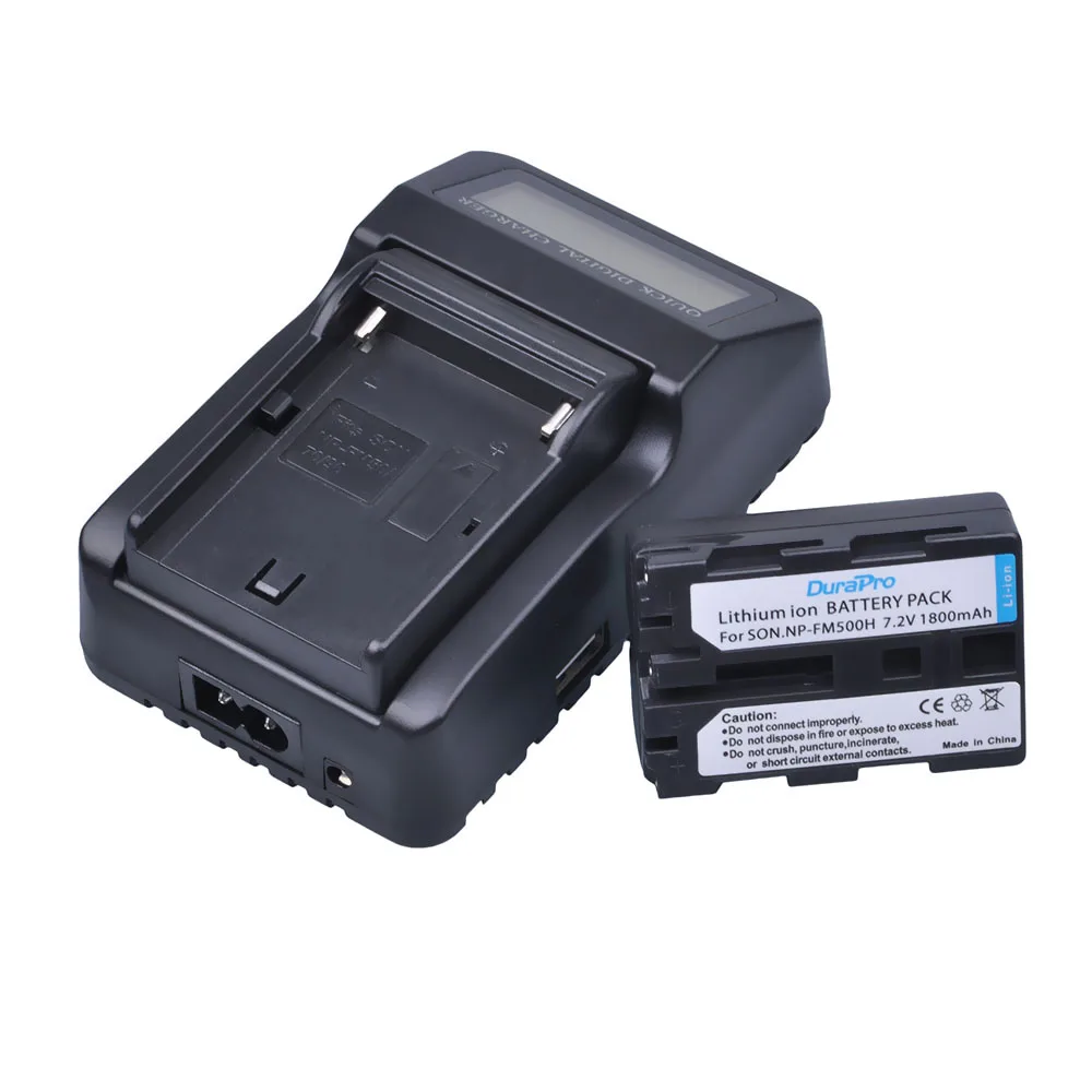 4 шт. 7.2в NP-FM500H NP FM500H аккумуляторная батарея для камеры + ЖК-зарядное устройство Sony
